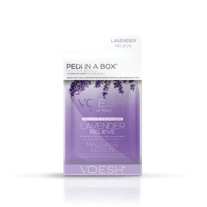 Voesh Deluxe Pedi In A Box 4-Step - Lavender Relieve