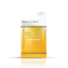 Load image into Gallery viewer, Voesh Deluxe Pedi In A Box 4-Step - Lemon Quench