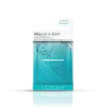 Load image into Gallery viewer, Voesh Deluxe Pedi In A Box 4-Step - Ocean Refresh