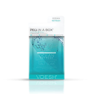 Voesh Deluxe Pedi In A Box 4-Step - Ocean Refresh