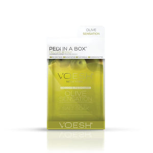 Voesh Deluxe Pedi In A Box 4-Step - Olive Sensation