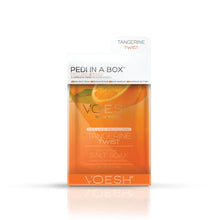 Load image into Gallery viewer, Voesh Deluxe Pedi In A Box 4-Step - Tangerine Twist