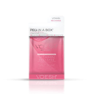 Voesh Deluxe Pedi In A Box 4-Step - Vitamin Recharge